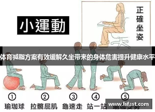 体育减脂方案有效缓解久坐带来的身体危害提升健康水平